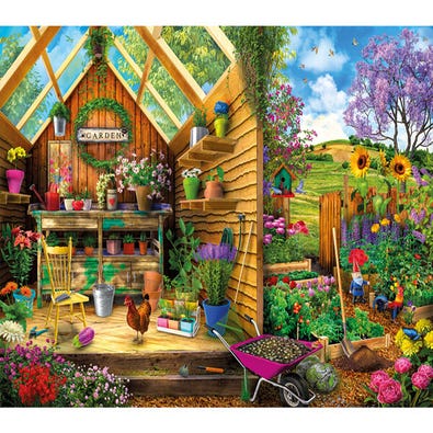 Inside Out Garden Shed