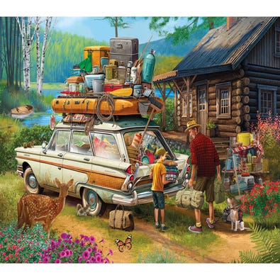 First Day at the Cabin