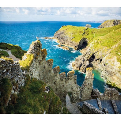 Views at Tintagel Castle, Cornwall