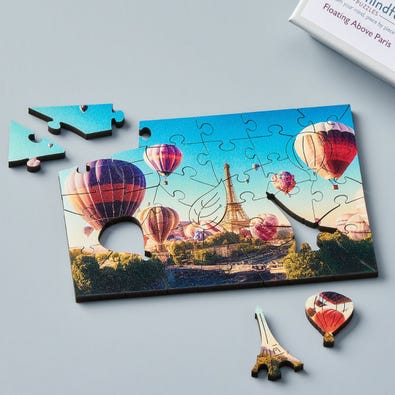 Floating Above Paris