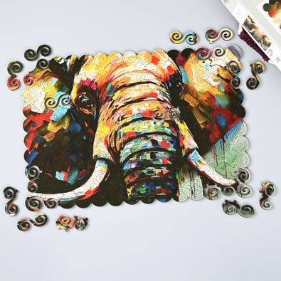 Impressionist Elephant