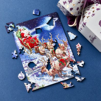 Santa's Sleigh - Large Cracker