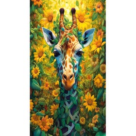 Sunflower Giraffe