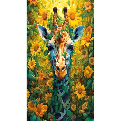 Sunflower Giraffe