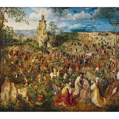 The Procession to Calvary