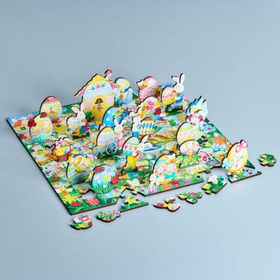 Easter Egg 'Hunt & Find' - with 20 Stand-Up Pieces