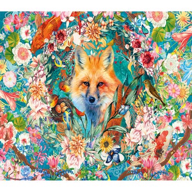 Missy Fox - Free Form Puzzle Cut