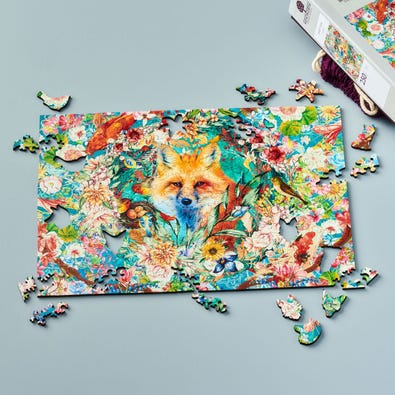 Missy Fox - Free Form Puzzle Cut