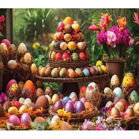 Colourful Eggs-pressions
