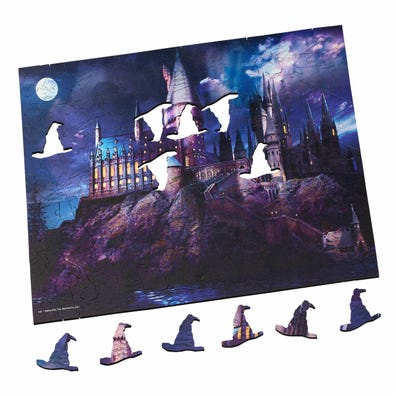 Hogwarts in the Moonlight