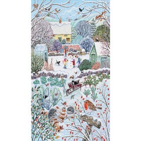 Cottage Garden in Winter