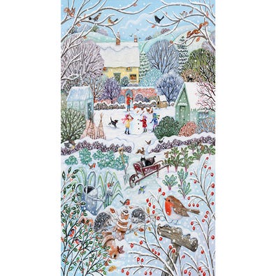 Cottage Garden in Winter