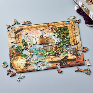 Noah's Ark Framed