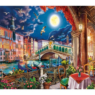 Evening Cafe in Venice