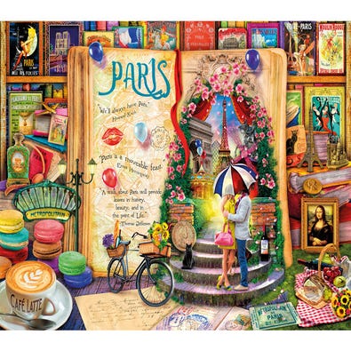 Life is an Open Book in Paris
