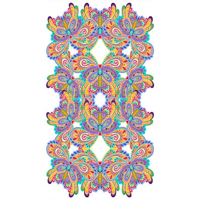 Butterfly Botanica - Vine Puzzle Cut