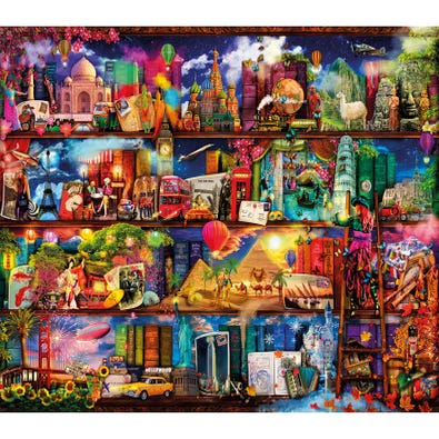 World Travel Bookshelf