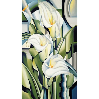 Cubist Lilies