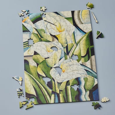 Cubist Lilies