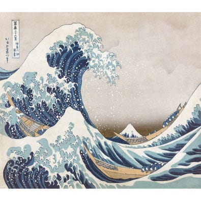 The Great Wave off Kanagawa, c.1830-1833