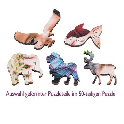 Animal Whimsies - Children's Personalised Puzzle