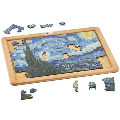 Wooden Jigsaw Puzzle Board