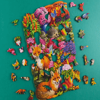 Foxes in the Garden