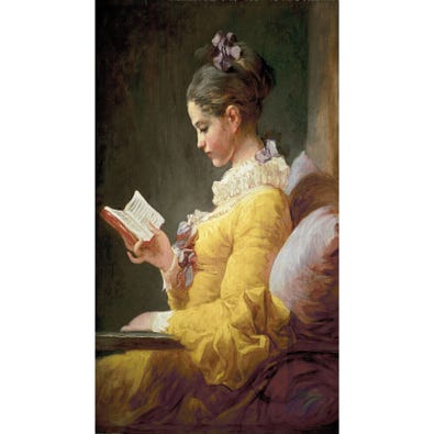 Young Girl Reading