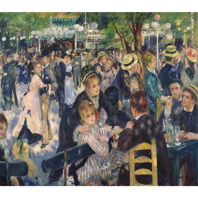 Ball at the Moulin de la Galette, Paris