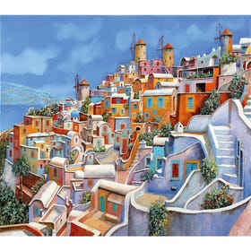 All the Colours of Santorini - Guido Borelli