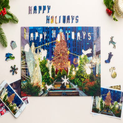 Happy Holidays Whimsies - Personalised Puzzle