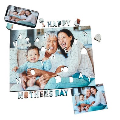 Happy Mother's Day Landscape - Personalised Puzzle
