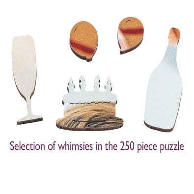 Happy 40th Birthday Landscape - Personalised Puzzle