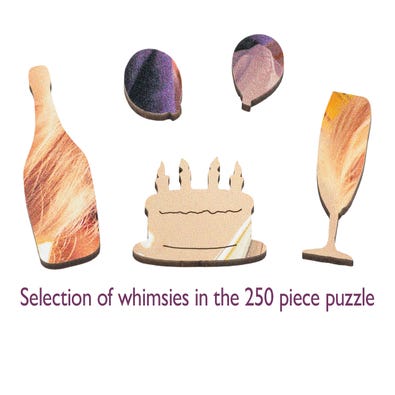 Happy 50th Birthday Landscape - Personalised Puzzle