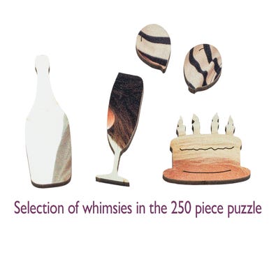 Happy 70th Birthday Landscape - Personalised Puzzle