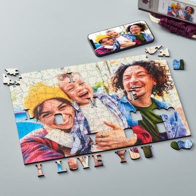 I Love You Landscape - Personalised Puzzle