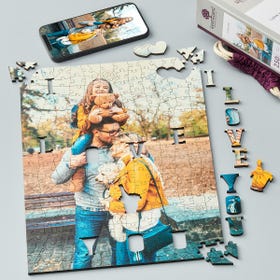 I Love You Portrait - Personalised Puzzle
