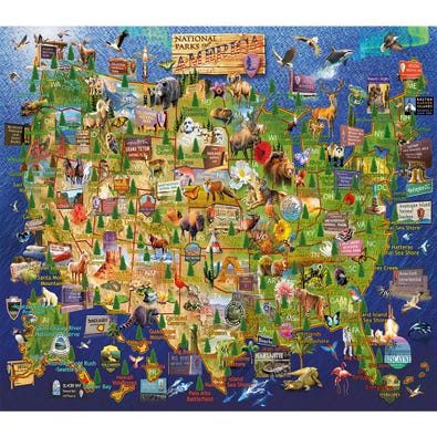 National Parks Map