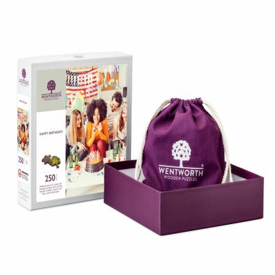 Happy Birthday Portrait - Personalised Puzzle