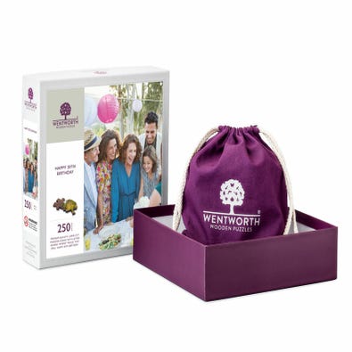 Happy 50th Birthday Portrait - Personalised Puzzle