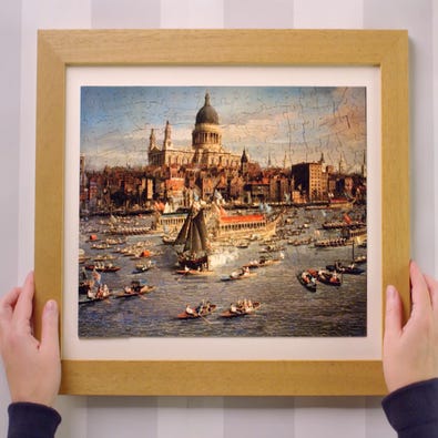 Oak Frame & Mounting Board - 250 pieces