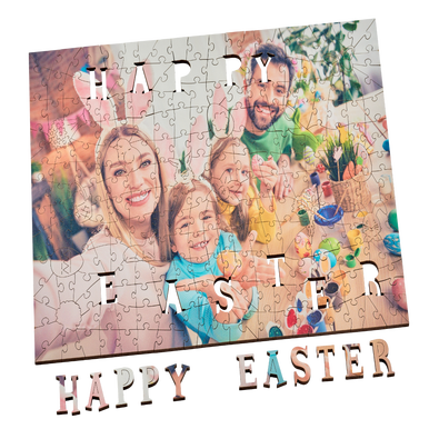 Happy Easter Landscape - Personalised Puzzle