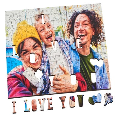 I Love You Landscape - Personalised Puzzle