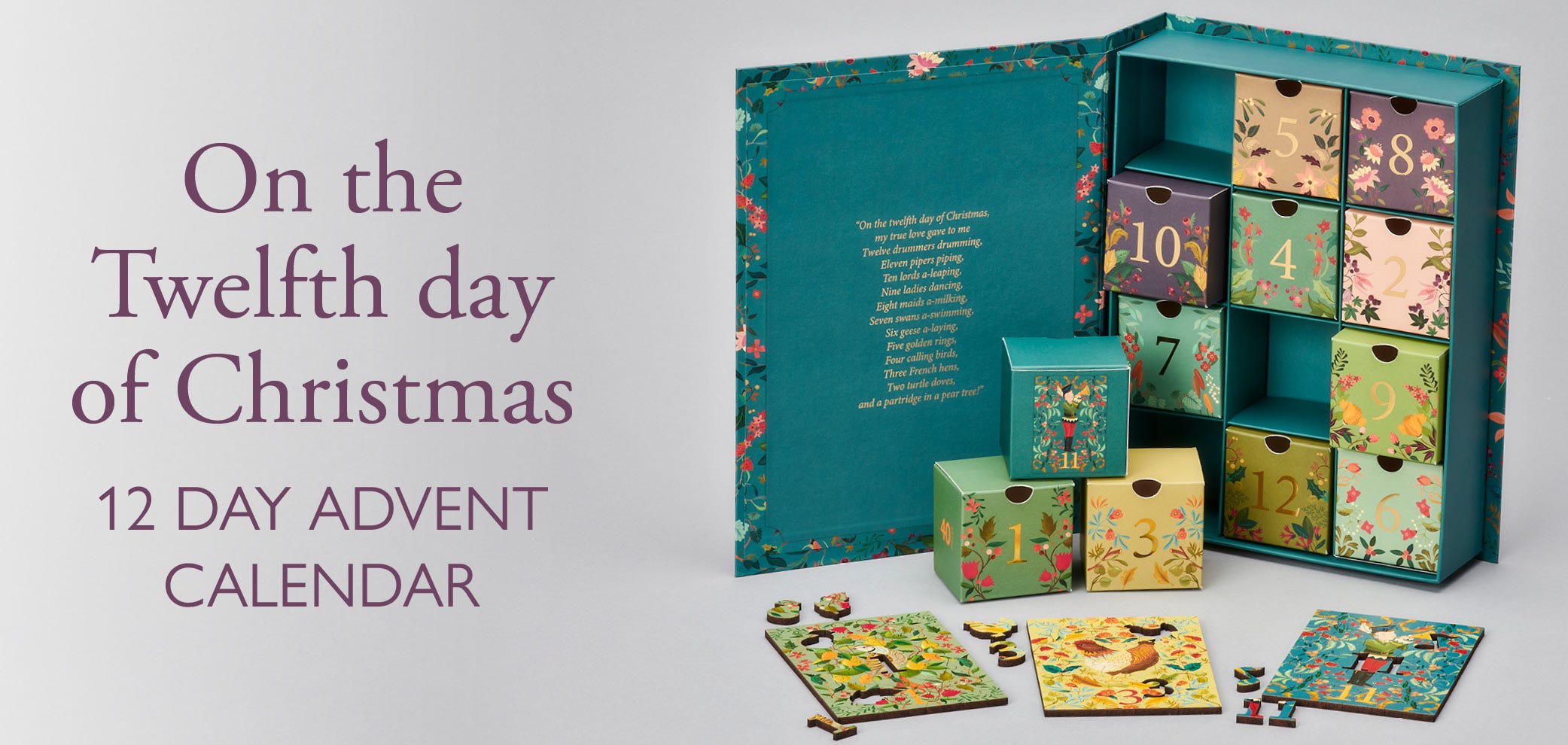 SOLD OUT 24 Days of Christmas The Best of Wentworth Puzzles Advent