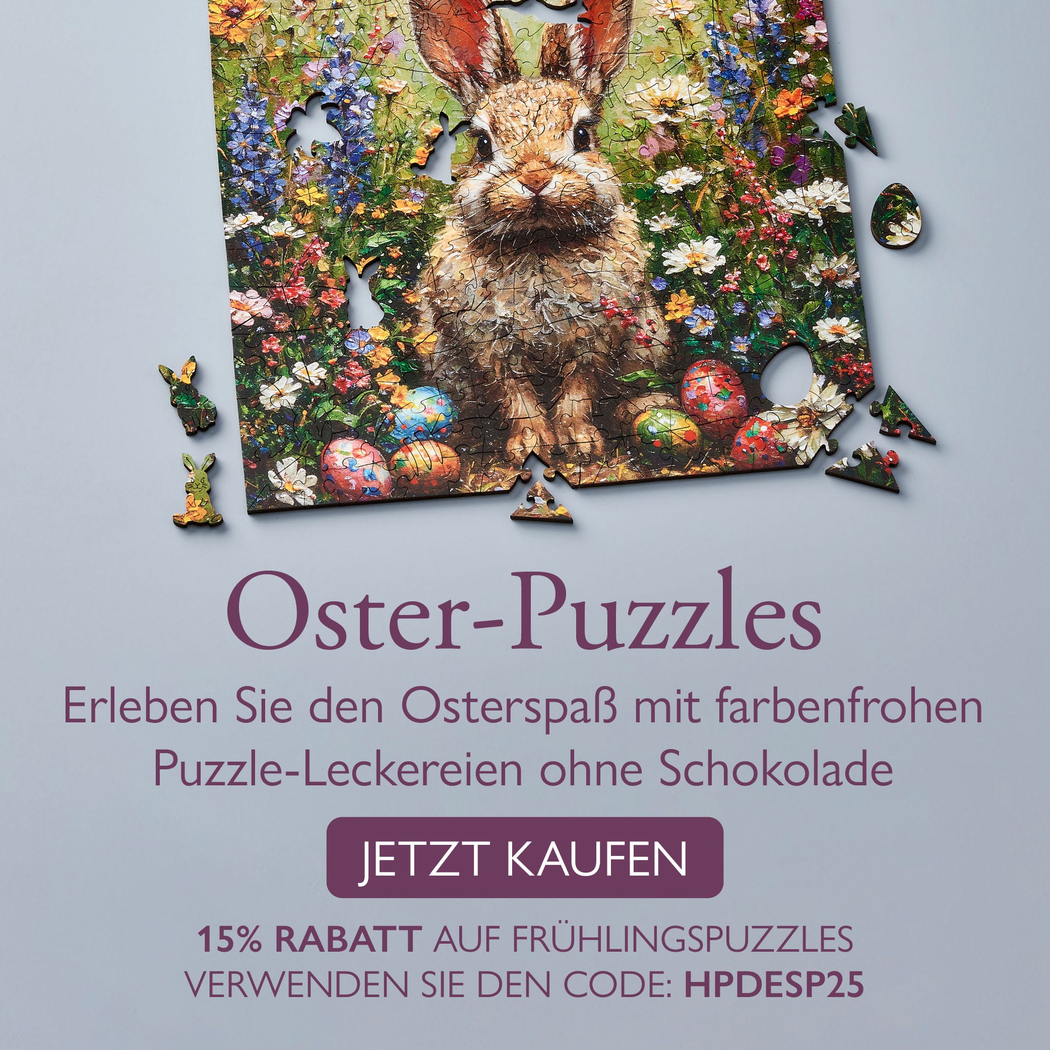 Easter Wooden Jigsaw Puzzle