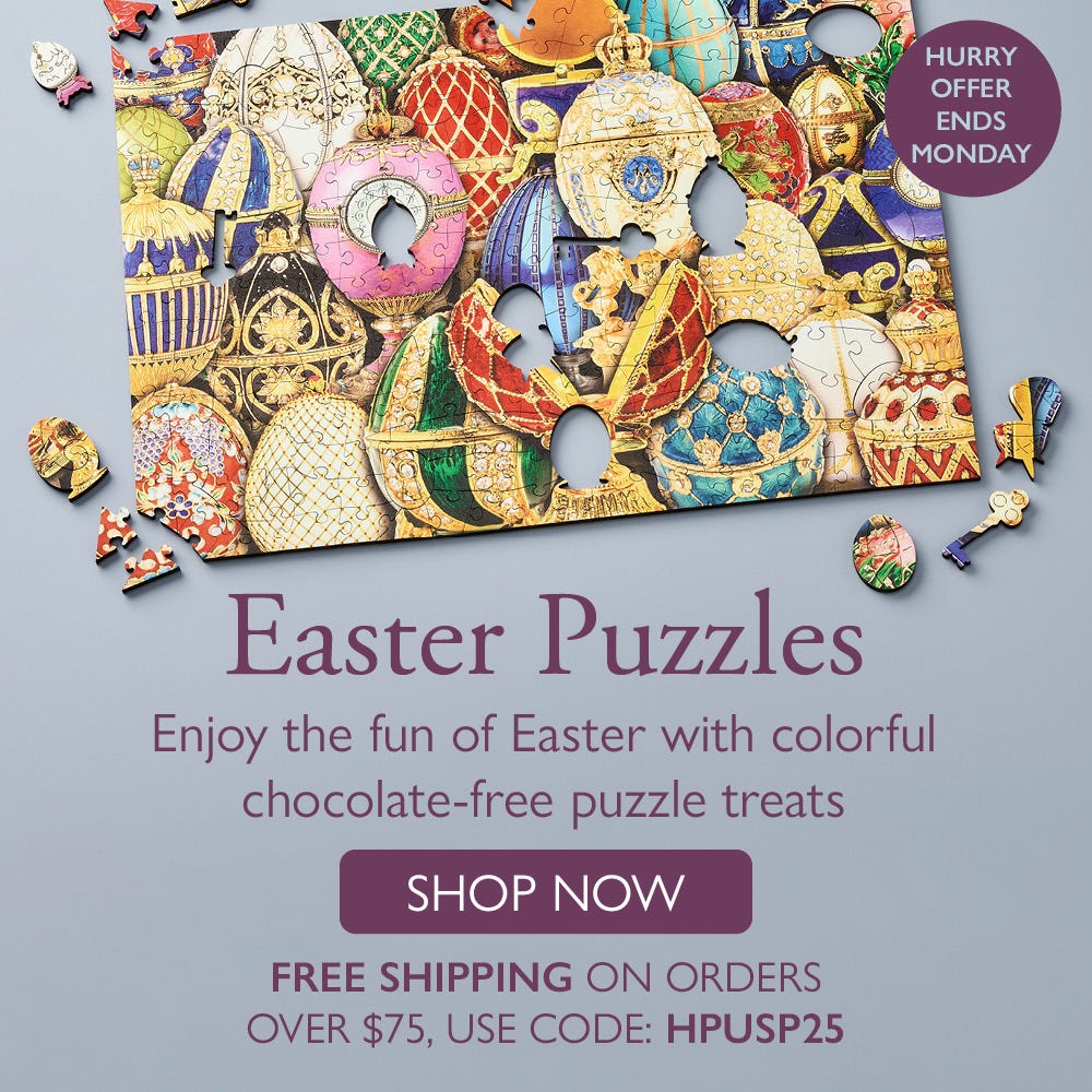 Easter Wooden Jigsaw Puzzle