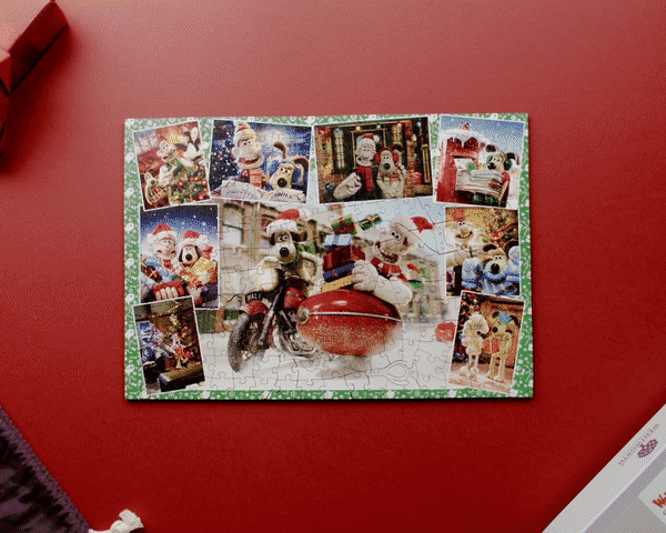 Wallace & Gromit Christmas Photo Album Weird & Wonderful Jigsaw Puzzles