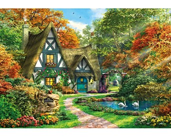 The Autumn Cottage Seasonal Jigsaw Puzzles
